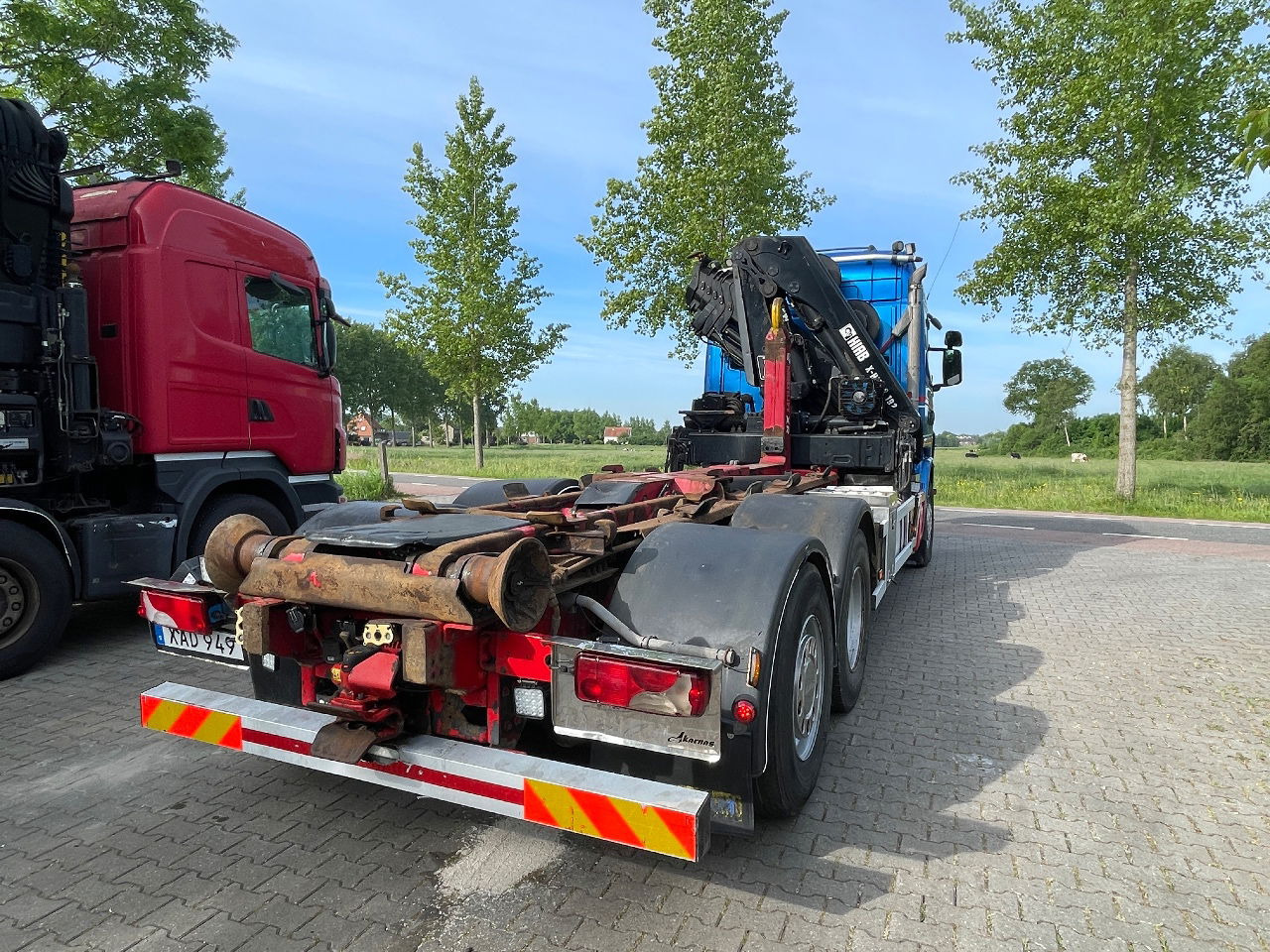Scania R480 - Контейнеровоз/ Змінний кузов вантажівка, Вантажівка з маніпулятором: фото 4 Scania R480 - Контейнеровоз/ Змінний кузов вантажівка, Вантажівка з маніпулятором: фото 4