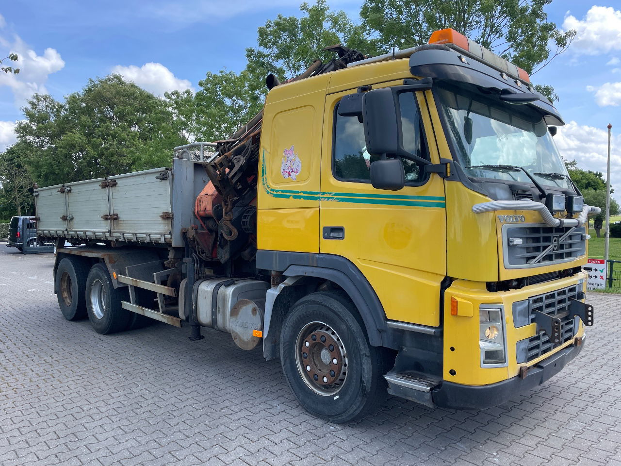 Volvo FM 12.380 .380 with Palfinger PK27000 with jib and tipper box - Самоскид вантажівка, Вантажівка з маніпулятором: фото 5 Volvo FM 12.380 .380 with Palfinger PK27000 with jib and tipper box - Самоскид вантажівка, Вантажівка з маніпулятором: фото 5