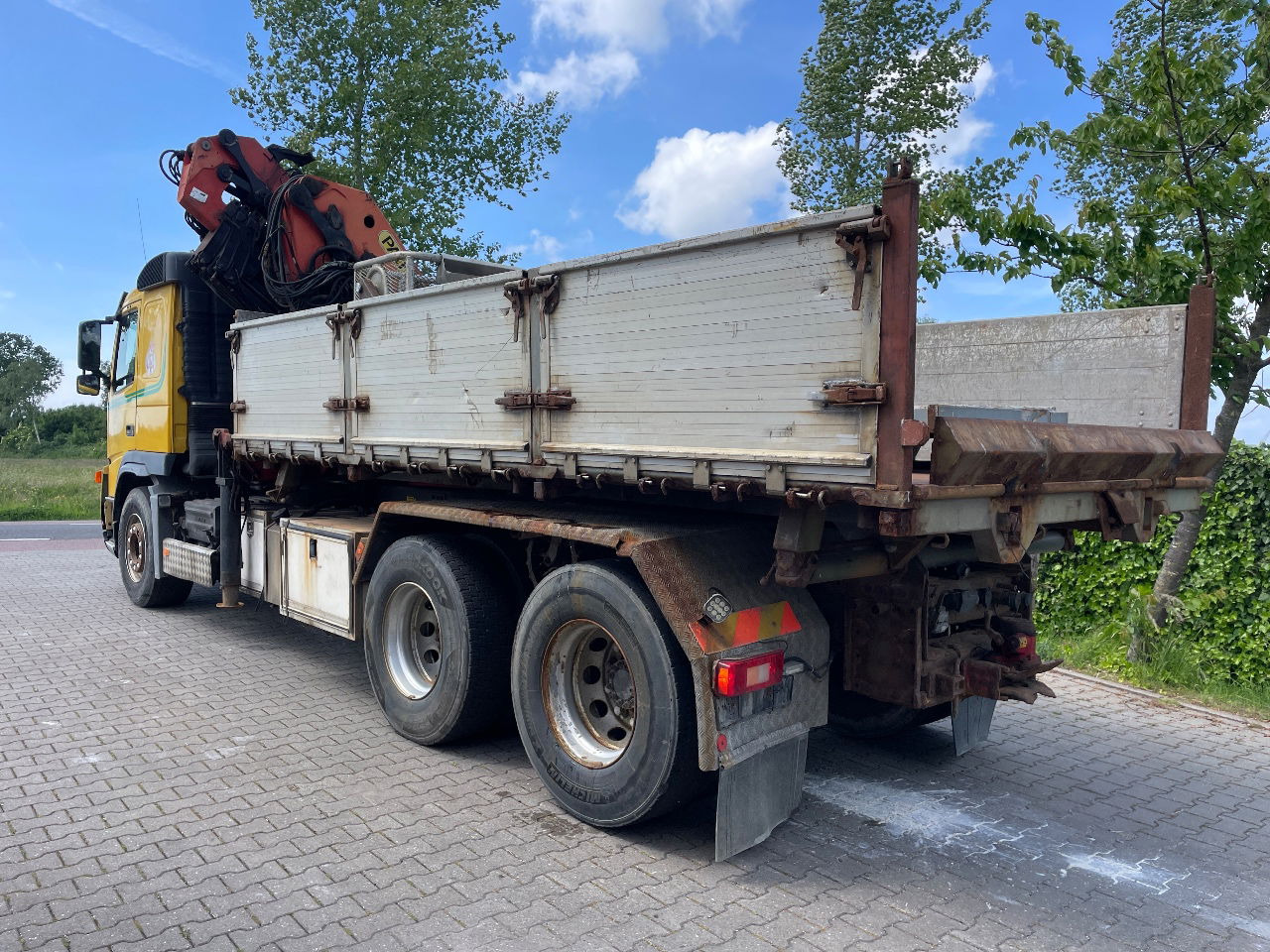 Volvo FM 12.380 .380 with Palfinger PK27000 with jib and tipper box - Самоскид вантажівка, Вантажівка з маніпулятором: фото 3 Volvo FM 12.380 .380 with Palfinger PK27000 with jib and tipper box - Самоскид вантажівка, Вантажівка з маніпулятором: фото 3