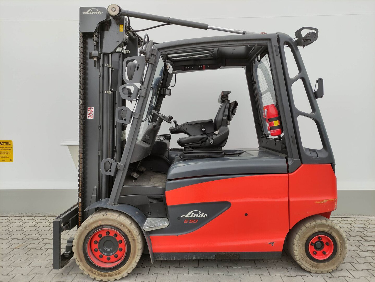 Linde E50HL-01-388 - Електронавантажувач: фото 1 Linde E50HL-01-388 - Електронавантажувач: фото 1