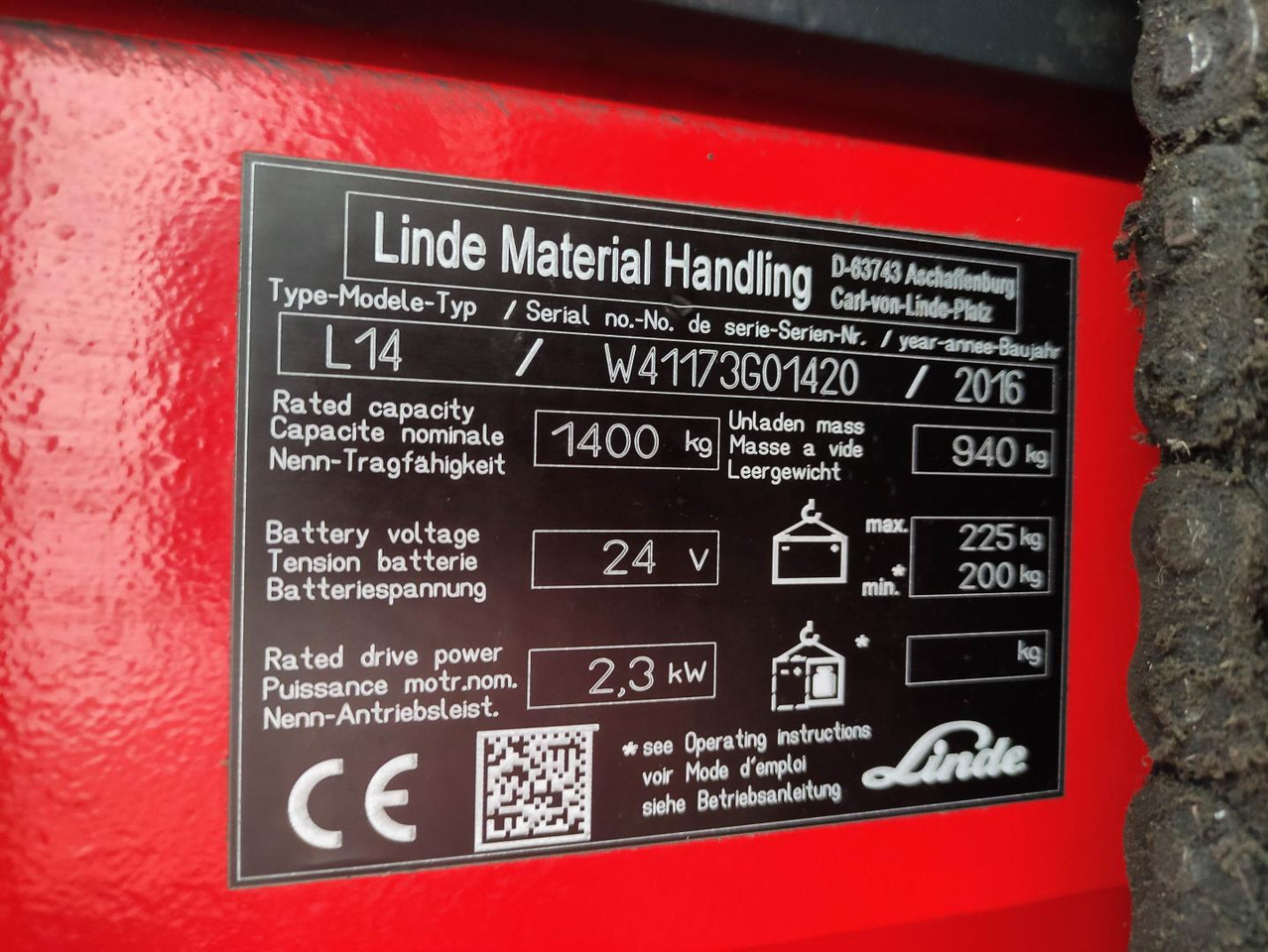 Linde L14i-1173 (M) - Штабелер: фото 5 Linde L14i-1173 (M) - Штабелер: фото 5