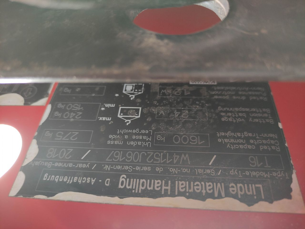 Linde T16-1152 - Візок: фото 5 Linde T16-1152 - Візок: фото 5