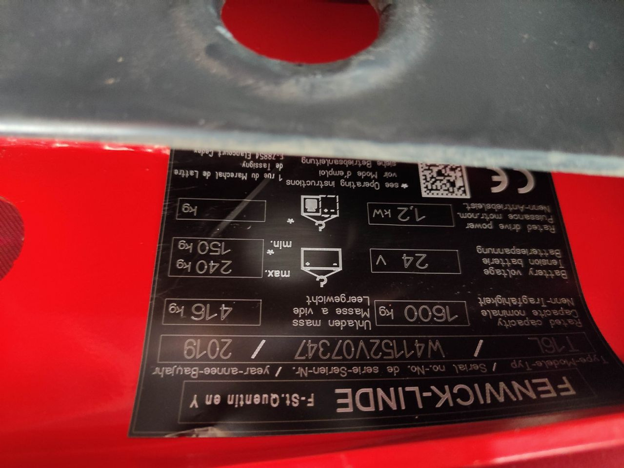 Linde T16L-1152 - Візок: фото 5 Linde T16L-1152 - Візок: фото 5