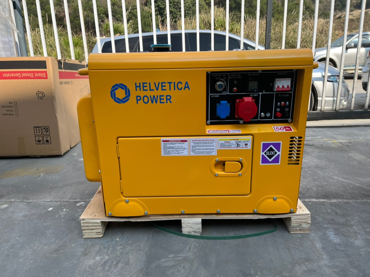 HELVETICA POWER 9KVA Dieselgenerator mit E-Start - Електричний генератор: фото 1 HELVETICA POWER 9KVA Dieselgenerator mit E-Start - Електричний генератор: фото 1