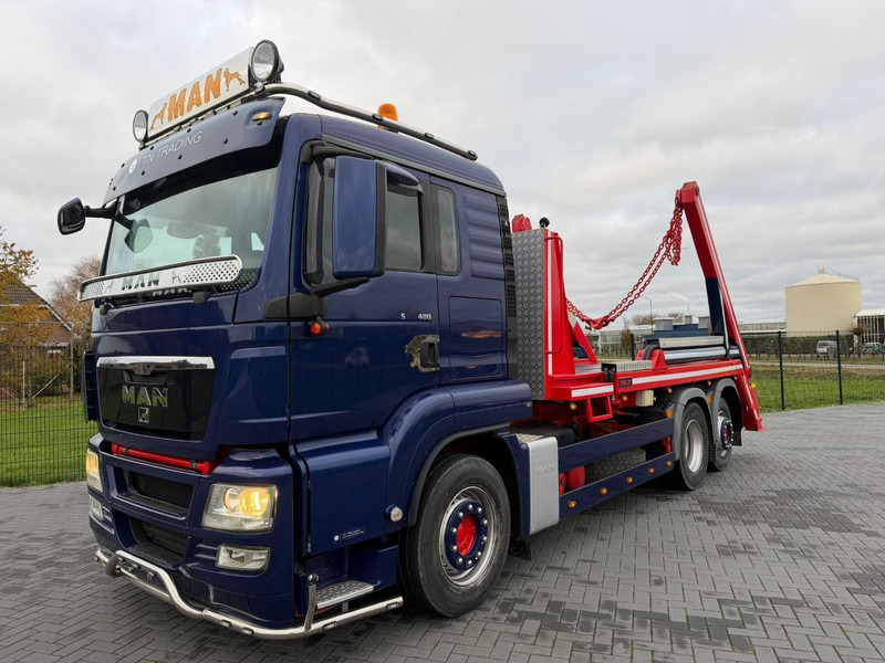 MAN 28.480 PORTAAL ARM, BLAD LUCHT, RETARDER, 6X2. - Скіповий навантажувач вантажівка: фото 4 MAN 28.480 PORTAAL ARM, BLAD LUCHT, RETARDER, 6X2. - Скіповий навантажувач вантажівка: фото 4