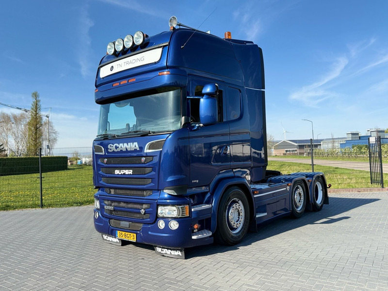 Тягач Scania R520 6X2/4, VOLLUCHT, RETARDER, 2 TANKS, TOPLINE.: фото 8