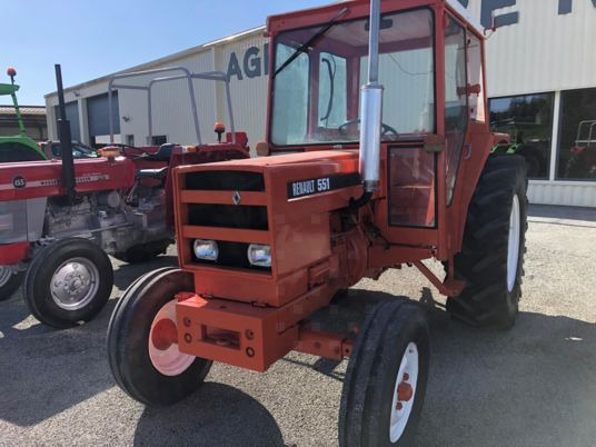 Renault 551 2RM TRACTEUR CABINE - Трактор: фото 2 Renault 551 2RM TRACTEUR CABINE - Трактор: фото 2