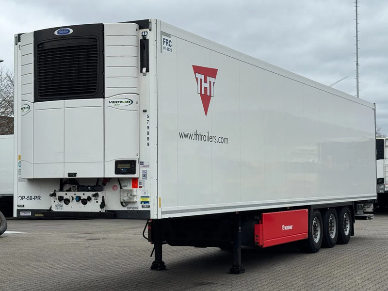 Krone Carrier Vector 1550 / Ov-Laadklep / Lift-As / Apk 11-2026! Low hours! - Рефрижератор напівпричіп: фото 1 Krone Carrier Vector 1550 / Ov-Laadklep / Lift-As / Apk 11-2026! Low hours! - Рефрижератор напівпричіп: фото 1