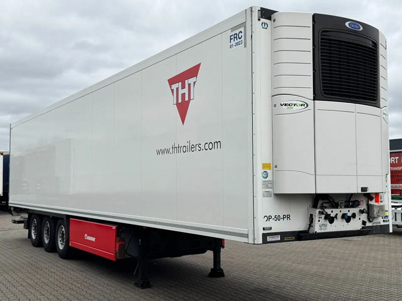 Krone Carrier Vector 1550 / Ov-Laadklep / Lift-As / Apk 11-2026! Low hours! - Рефрижератор напівпричіп: фото 3 Krone Carrier Vector 1550 / Ov-Laadklep / Lift-As / Apk 11-2026! Low hours! - Рефрижератор напівпричіп: фото 3