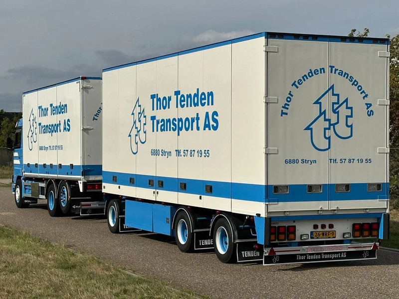 Scania 143M V8 450 6x2 Tenden Combi APK! - Вантажівка з закритим кузовом: фото 4 Scania 143M V8 450 6x2 Tenden Combi APK! - Вантажівка з закритим кузовом: фото 4