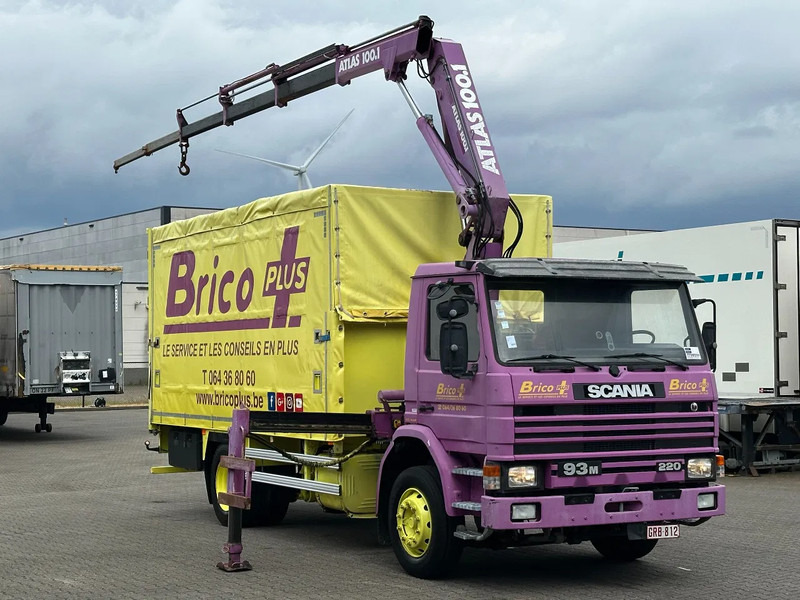 Scania 93M 220 4x2 Atlas 100.1 Crane / Manual / Euro 1 *TOP* - Вантажівка з маніпулятором: фото 4 Scania 93M 220 4x2 Atlas 100.1 Crane / Manual / Euro 1 *TOP* - Вантажівка з маніпулятором: фото 4