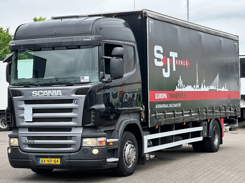 Scania R270 4x2 Schuifzeil / Laadklep / Euro 4 - Тентована вантажівка: фото 1 Scania R270 4x2 Schuifzeil / Laadklep / Euro 4 - Тентована вантажівка: фото 1