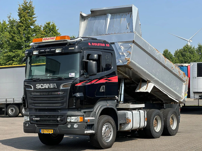 Scania R560 V8 6x4 Tipper / Big Axle / Full Steel / Euro 5 / Retarder - Самоскид вантажівка: фото 1 Scania R560 V8 6x4 Tipper / Big Axle / Full Steel / Euro 5 / Retarder - Самоскид вантажівка: фото 1