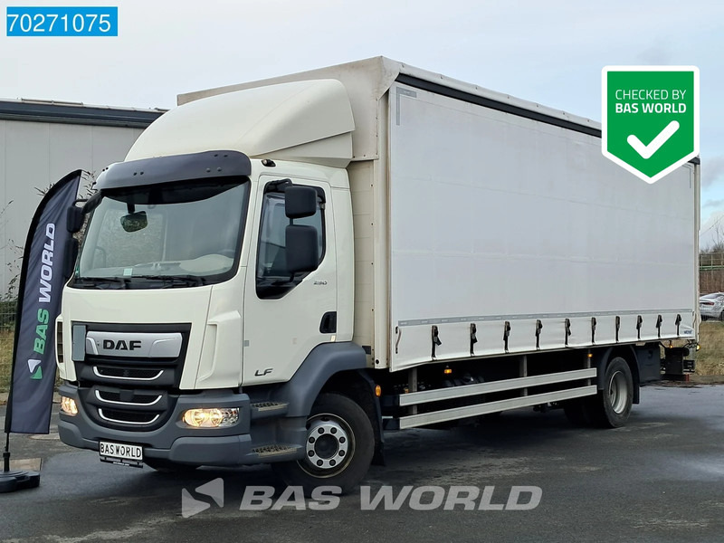 DAF LF 290 4X2 16tonner Automatic Ladebordwand ACC Euro 6 - Тентована вантажівка: фото 1 DAF LF 290 4X2 16tonner Automatic Ladebordwand ACC Euro 6 - Тентована вантажівка: фото 1
