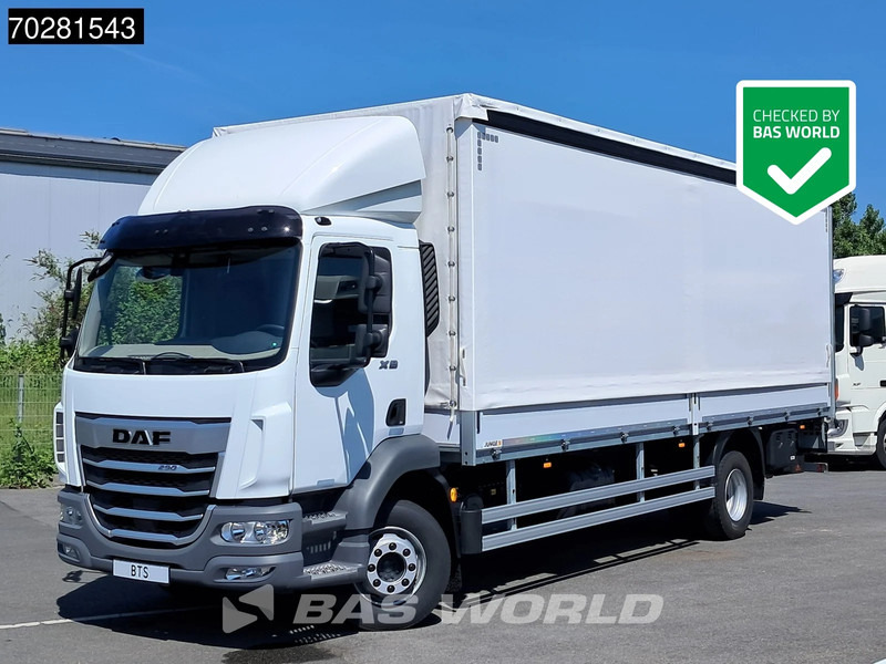 DAF XB 290 4X2 NEW! 16tonner Automatic Ladebordwand ACC Euro 6 - Тентована вантажівка: фото 1 DAF XB 290 4X2 NEW! 16tonner Automatic Ladebordwand ACC Euro 6 - Тентована вантажівка: фото 1