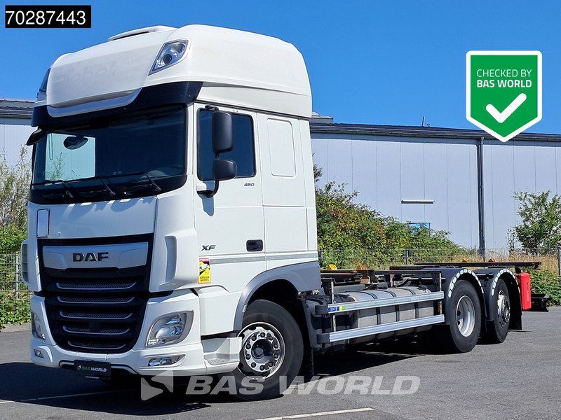 DAF XF 480 6X2 Automatic SSC FAN Retarder Lift+steering Axle Euro 6 - Контейнеровоз/ Змінний кузов вантажівка: фото 1 DAF XF 480 6X2 Automatic SSC FAN Retarder Lift+steering Axle Euro 6 - Контейнеровоз/ Змінний кузов вантажівка: фото 1