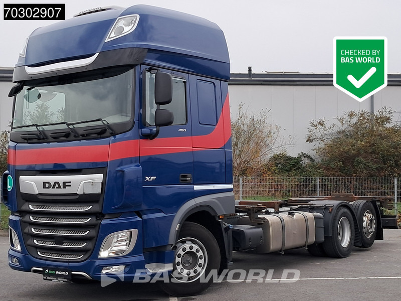 DAF XF 480 6X2 BDF Retarder SSC Lift+Steering Axle Automatic Euro 6 - Контейнеровоз/ Змінний кузов вантажівка: фото 1 DAF XF 480 6X2 BDF Retarder SSC Lift+Steering Axle Automatic Euro 6 - Контейнеровоз/ Змінний кузов вантажівка: фото 1