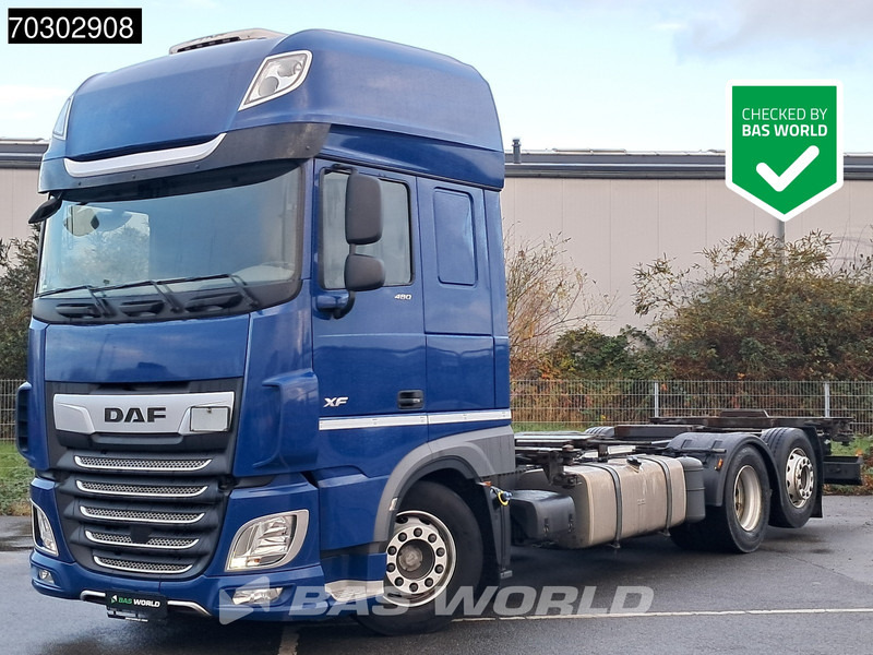 DAF XF 480 6X2 BDF Retarder SSC Lift+Steering Axle Automatic Euro 6 - Контейнеровоз/ Змінний кузов вантажівка: фото 1 DAF XF 480 6X2 BDF Retarder SSC Lift+Steering Axle Automatic Euro 6 - Контейнеровоз/ Змінний кузов вантажівка: фото 1