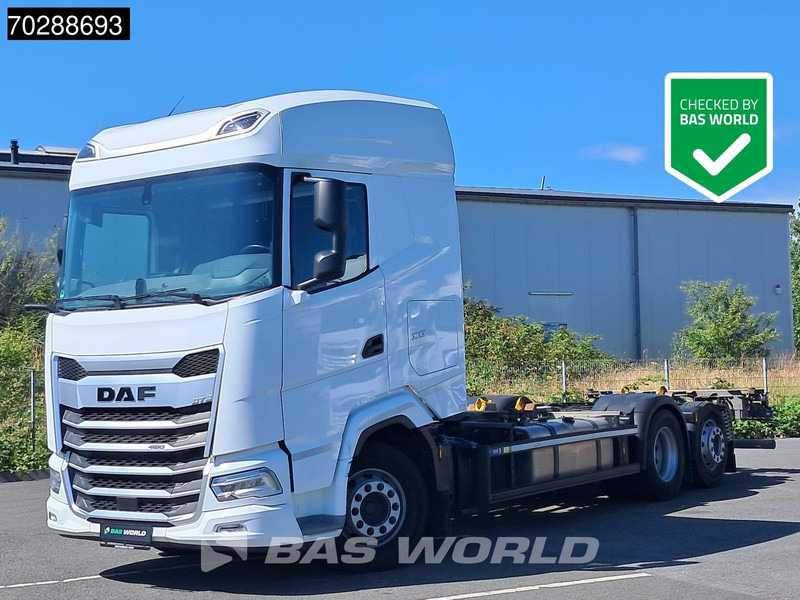 Контейнеровоз/ Змінний кузов вантажівка DAF XG 480 6X2 FAN lenk+Liftachse ACC LED Euro 6: фото 1