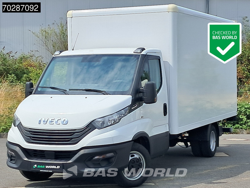 Iveco Daily 35C16 Automatik 160PS Ladebordwand Doppelbereifung Klima Kamera Koffer Euro6 19m3 A/C - Фургон з закритим кузовом: фото 1 Iveco Daily 35C16 Automatik 160PS Ladebordwand Doppelbereifung Klima Kamera Koffer Euro6 19m3 A/C - Фургон з закритим кузовом: фото 1