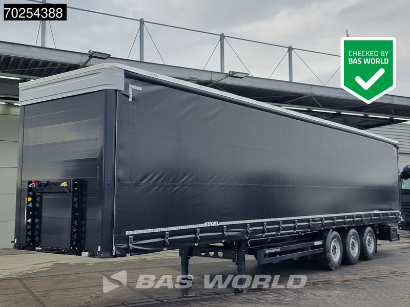 Kögel S24-1 3 axles NEW SAF Liftachse Edscha - Тентований напівпричіп: фото 1 Kögel S24-1 3 axles NEW SAF Liftachse Edscha - Тентований напівпричіп: фото 1