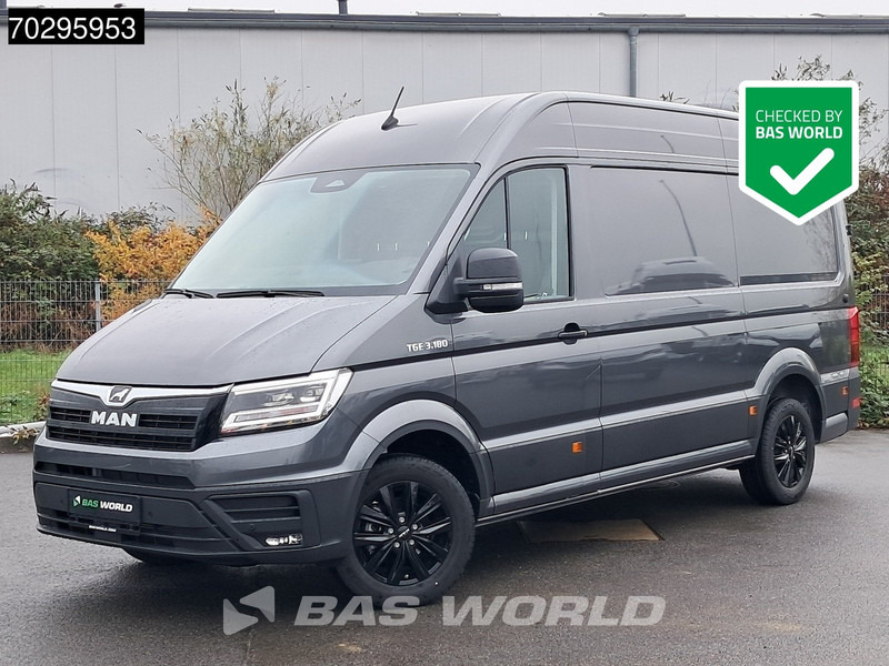 MAN TGE 3.180 Automatik 180PS AHK L3H3 ACC LED Navi Kamera Parkensensoren Euro6 L2H2 A/C Towbar - Суцільнометалевий фургон: фото 1 MAN TGE 3.180 Automatik 180PS AHK L3H3 ACC LED Navi Kamera Parkensensoren Euro6 L2H2 A/C Towbar - Суцільнометалевий фургон: фото 1