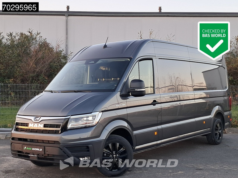 MAN TGE 3.180 Automatik 180PS AHK L4H3 ACC LED Navi Kamera Parkensensoren Euro6 L3H2 A/C Towbar - Суцільнометалевий фургон: фото 1 MAN TGE 3.180 Automatik 180PS AHK L4H3 ACC LED Navi Kamera Parkensensoren Euro6 L3H2 A/C Towbar - Суцільнометалевий фургон: фото 1