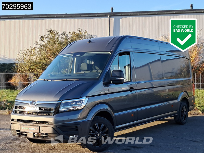 MAN TGE 3.180 Automatik 180PS AHK L4H3 ACC LED Navi Kamera Parkensensoren Euro6 L3H2 A/C Towbar - Суцільнометалевий фургон: фото 1 MAN TGE 3.180 Automatik 180PS AHK L4H3 ACC LED Navi Kamera Parkensensoren Euro6 L3H2 A/C Towbar - Суцільнометалевий фургон: фото 1