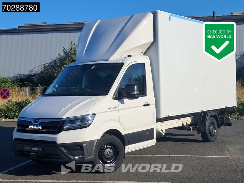 MAN TGE 3.180 Neu! Automatik 2025 Facelift Koffer Ladebordwand Navi Klima Tempomat LED Euro6 21m3 A/C Cruise control - Фургон з закритим кузовом: фото 1 MAN TGE 3.180 Neu! Automatik 2025 Facelift Koffer Ladebordwand Navi Klima Tempomat LED Euro6 21m3 A/C Cruise control - Фургон з закритим кузовом: фото 1