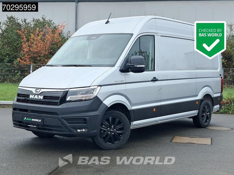 MAN TGE 3.180 Neu! Automatik 2025-Modell 180PS L3H3 AHK LED Navi Klima Tempomat Camera Parkensensoren Euro6 L2H2 A/C Towbar - Суцільнометалевий фургон: фото 1 MAN TGE 3.180 Neu! Automatik 2025-Modell 180PS L3H3 AHK LED Navi Klima Tempomat Camera Parkensensoren Euro6 L2H2 A/C Towbar - Суцільнометалевий фургон: фото 1