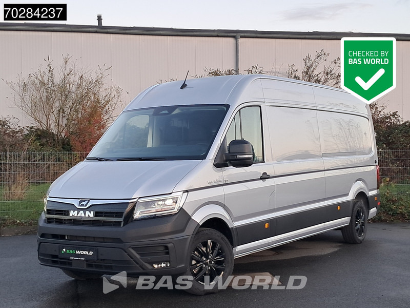 MAN TGE 3.180 Neu! Automatik 2025 model Facelift L4H3 ACC AHK LED Navi Kamera Euro6 L3H2 15m3 A/C Towbar - Суцільнометалевий фургон: фото 1 MAN TGE 3.180 Neu! Automatik 2025 model Facelift L4H3 ACC AHK LED Navi Kamera Euro6 L3H2 15m3 A/C Towbar - Суцільнометалевий фургон: фото 1