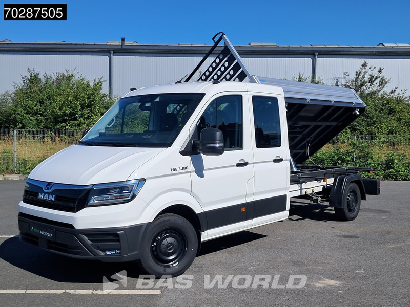 MAN TGE 3.180 Neu! Dreiseitenkipper Automatik 2025 Facelift 180PS AHK LED Klima Tempomat Navi ACC Euro6 Kieper 3m3 A/C Towbar Cruise control - Малотоннажний самоскид: фото 2 MAN TGE 3.180 Neu! Dreiseitenkipper Automatik 2025 Facelift 180PS AHK LED Klima Tempomat Navi ACC Euro6 Kieper 3m3 A/C Towbar Cruise control - Малотоннажний самоскид: фото 2