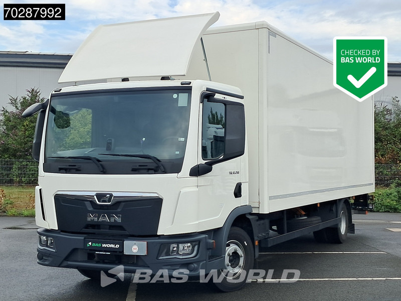 MAN TGL 12.250 4X2 12tons truck 1500kg Ladebordwand Automatic Euro 6 - Вантажівка з закритим кузовом: фото 1 MAN TGL 12.250 4X2 12tons truck 1500kg Ladebordwand Automatic Euro 6 - Вантажівка з закритим кузовом: фото 1