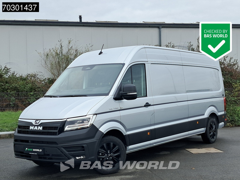 Volkswagen Crafter 177pk Neu! Automatik 2025 Modell L4H3 AHK LED ACC Navi Klima Kamera Parkensensoren Euro6 L3H2 15m3 A/C Towbar - Суцільнометалевий фургон: фото 1 Volkswagen Crafter 177pk Neu! Automatik 2025 Modell L4H3 AHK LED ACC Navi Klima Kamera Parkensensoren Euro6 L3H2 15m3 A/C Towbar - Суцільнометалевий фургон: фото 1