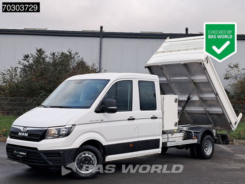 Volkswagen Crafter Doppel Kabine Kipper Doppelbereifung 3,5t AHK Klima Tempomat Kamera Euro6 A/C Towbar Cruise control - Малотоннажний самоскид: фото 1 Volkswagen Crafter Doppel Kabine Kipper Doppelbereifung 3,5t AHK Klima Tempomat Kamera Euro6 A/C Towbar Cruise control - Малотоннажний самоскид: фото 1