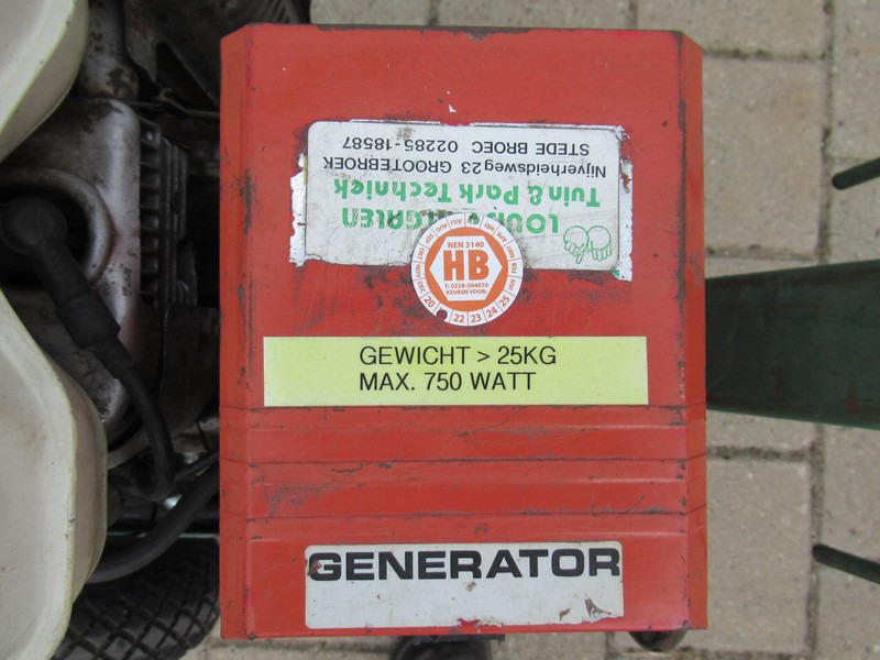Honda Aggregaat 750 Generator 750W / 220V - Електричний генератор: фото 3 Honda Aggregaat 750 Generator 750W / 220V - Електричний генератор: фото 3