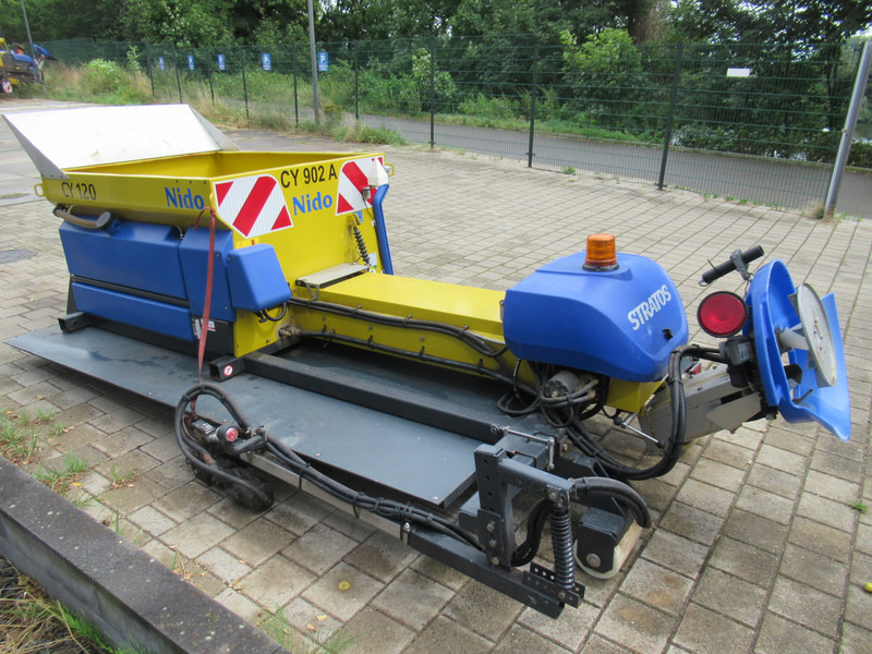 Розкидач піску і cолі NIDO STRATOS B08L-27 PCLN-350 0,8M3 + 350L ROTO-power Hook Haak Salzstreuer Saltspreader: фото 8