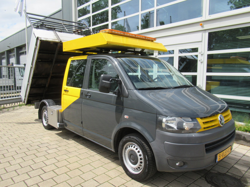 Volkswagen Transporter T5 2.0 TDI 75KW L2 DOKA dubbelcabine Kipper Actiebord - Малотоннажний самоскид, Вантажопасажирський фургон: фото 4 Volkswagen Transporter T5 2.0 TDI 75KW L2 DOKA dubbelcabine Kipper Actiebord - Малотоннажний самоскид, Вантажопасажирський фургон: фото 4