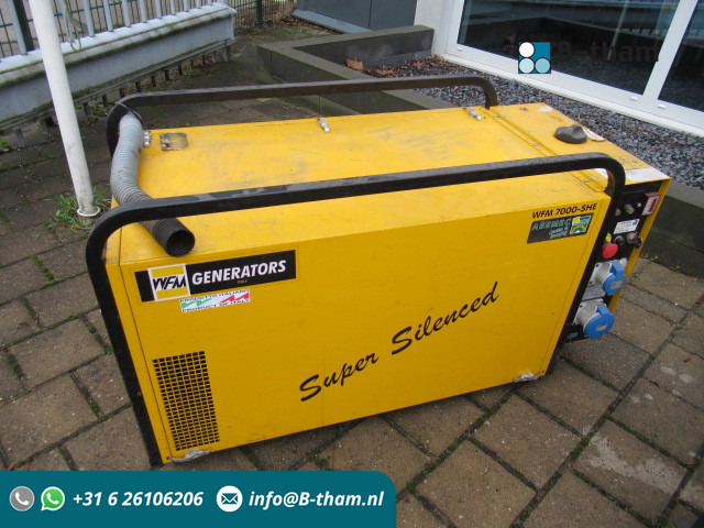 WFM QM135-25 7000-SHE Generator/Aggregaat - Електричний генератор: фото 1 WFM QM135-25 7000-SHE Generator/Aggregaat - Електричний генератор: фото 1