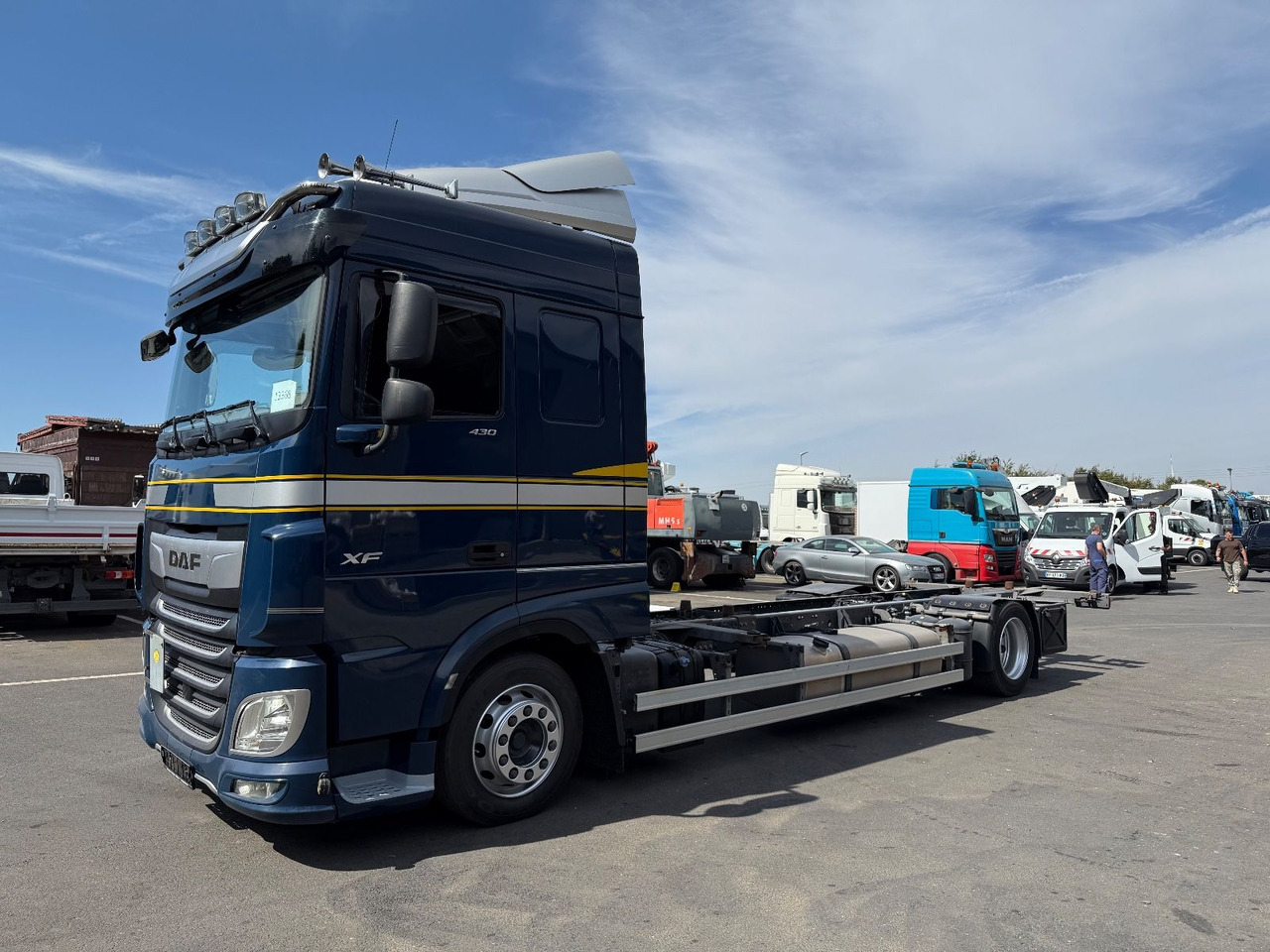 DAF XF430/Jumbo;Mega/Intarder/Standklima-Heizung/BDF - Вантажівка шасі: фото 3 DAF XF430/Jumbo;Mega/Intarder/Standklima-Heizung/BDF - Вантажівка шасі: фото 3