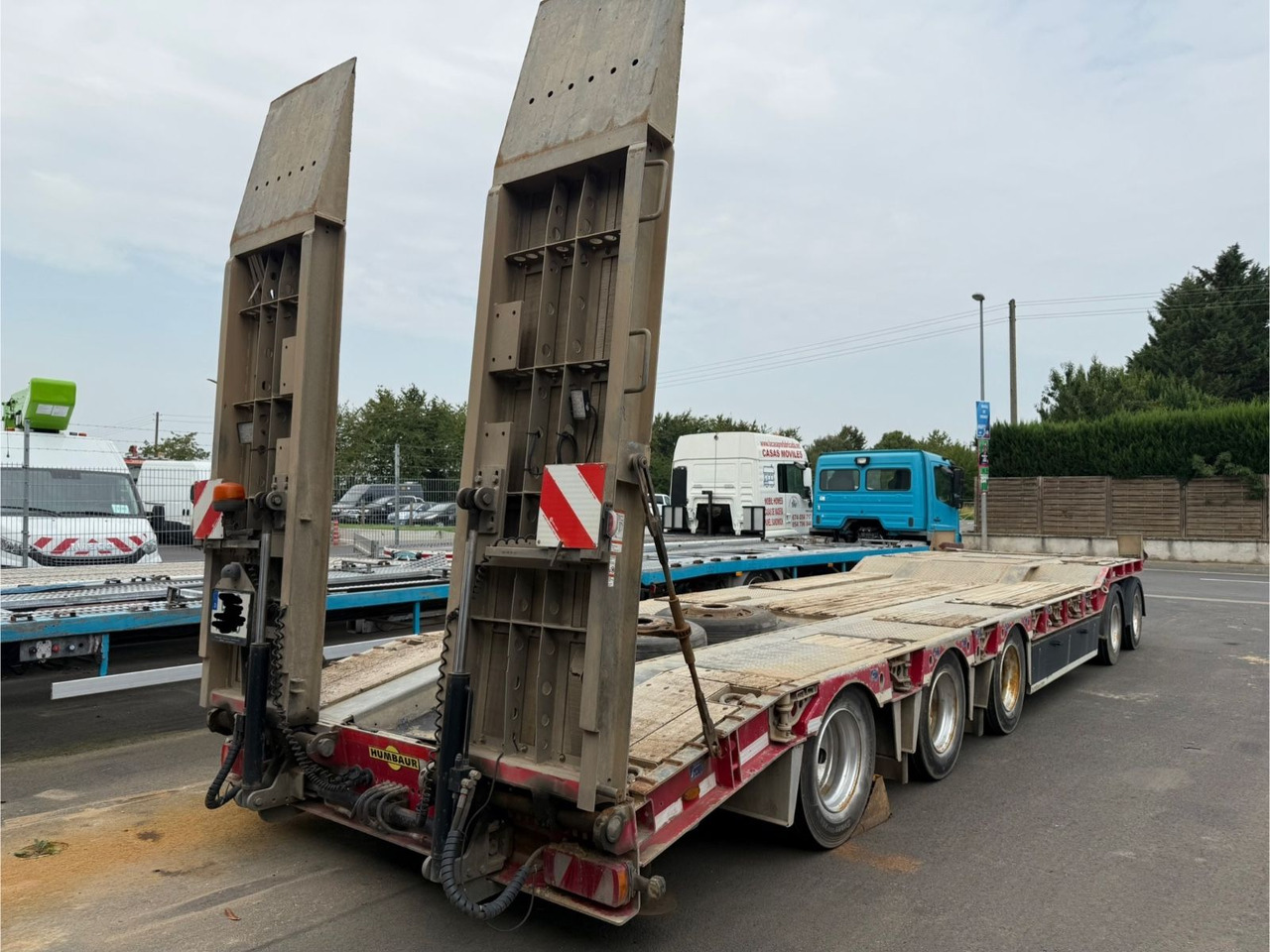 Humbaur 5-Achs Tieflader / Lift- und Lenkachse/ 50 to - Низькорамна платформа причіп: фото 3 Humbaur 5-Achs Tieflader / Lift- und Lenkachse/ 50 to - Низькорамна платформа причіп: фото 3