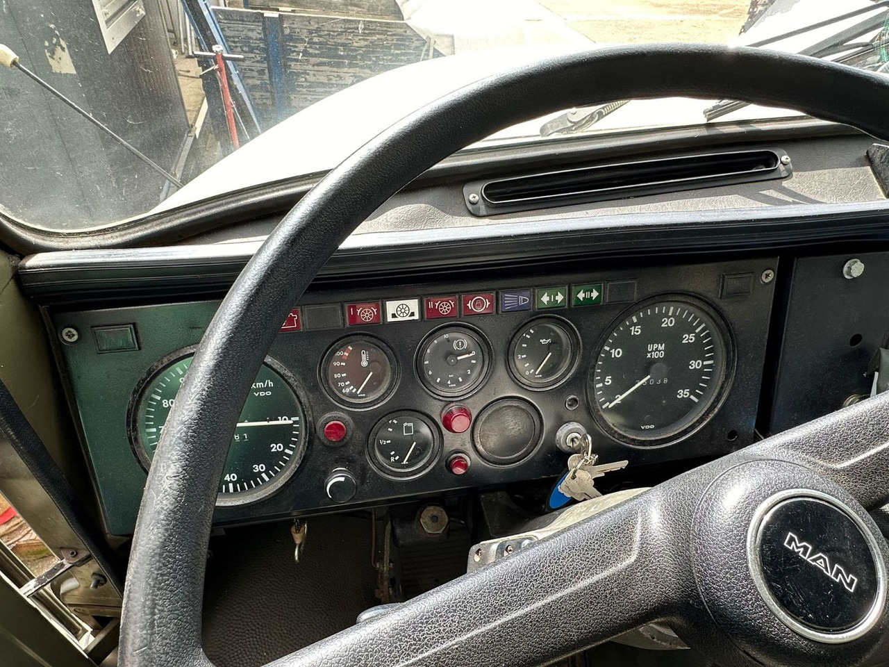 Тентований фургон MAN 11.136 HA 4X4*H-zul.*schön*ex belg. Armee: фото 9