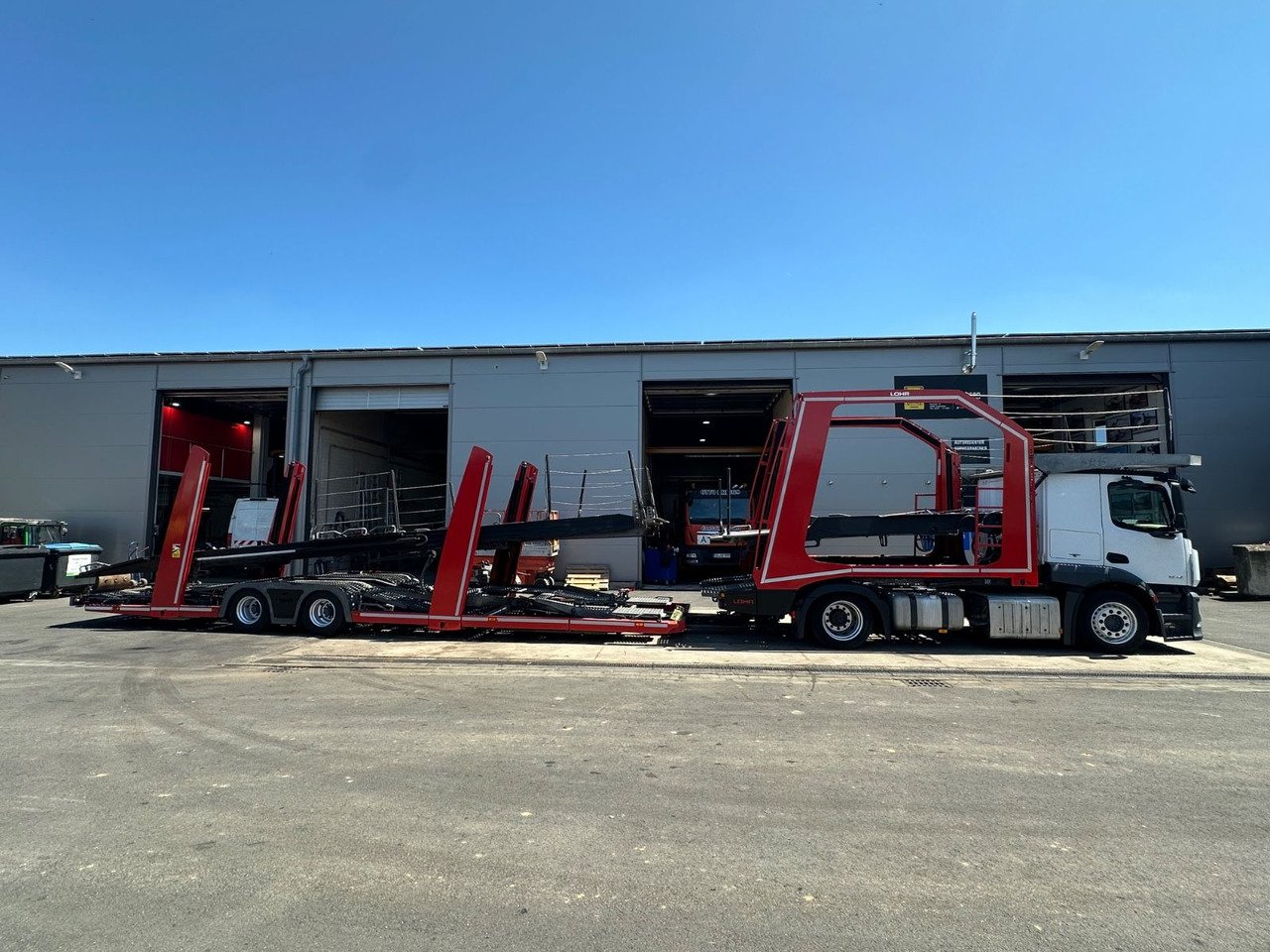 Mercedes-Benz Actros 1843 Eurolohr Lohr VDI 2700 - Автовоз вантажівка: фото 2 Mercedes-Benz Actros 1843 Eurolohr Lohr VDI 2700 - Автовоз вантажівка: фото 2