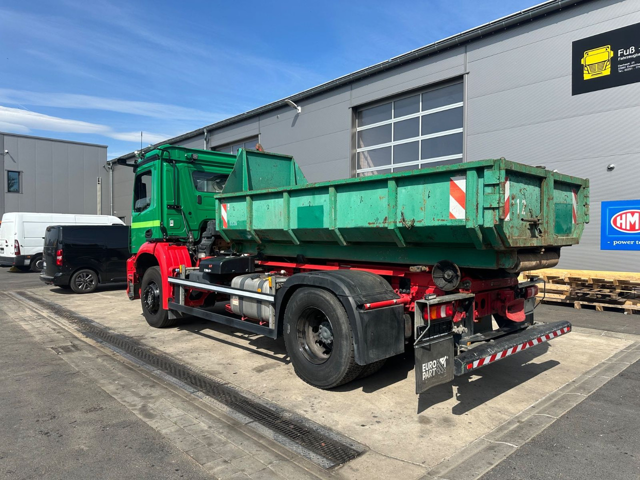 Mercedes-Benz Arocs 1836/10,7L/Hiab Ultima 14S/4x2/Autom. - Гаковий мультиліфт вантажівка: фото 3 Mercedes-Benz Arocs 1836/10,7L/Hiab Ultima 14S/4x2/Autom. - Гаковий мультиліфт вантажівка: фото 3