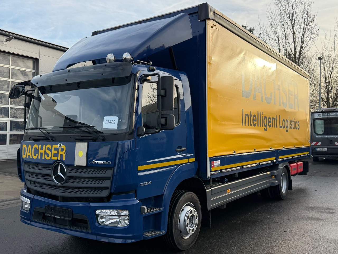 Mercedes-Benz Atego 1224 Edscha, Plane, Lbw, Ahk, Klima, Autom - Тентована вантажівка: фото 2 Mercedes-Benz Atego 1224 Edscha, Plane, Lbw, Ahk, Klima, Autom - Тентована вантажівка: фото 2