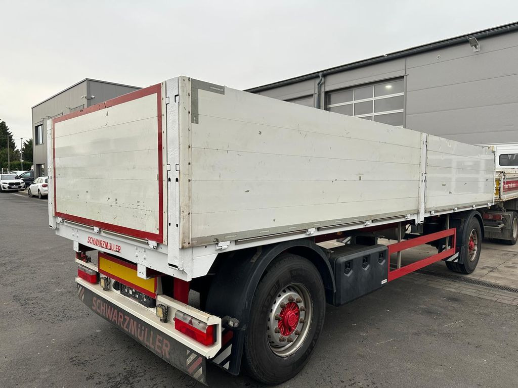 Schwarzmüller Baustoffanhg 7,1m*NL 14,6to*Luft*BPW*ZS*gt.Zstd. - Бортовий напівпричіп/ Платформа: фото 2 Schwarzmüller Baustoffanhg 7,1m*NL 14,6to*Luft*BPW*ZS*gt.Zstd. - Бортовий напівпричіп/ Платформа: фото 2