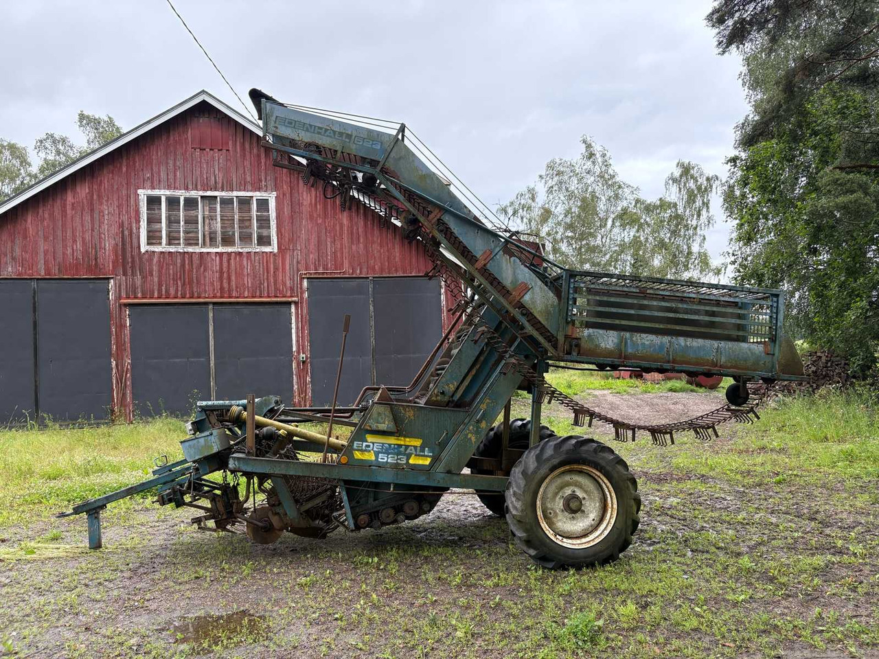Sugar beet lifting machine Edenhall 523 - Обладнання для післязбиральної обробки: фото 5 Sugar beet lifting machine Edenhall 523 - Обладнання для післязбиральної обробки: фото 5