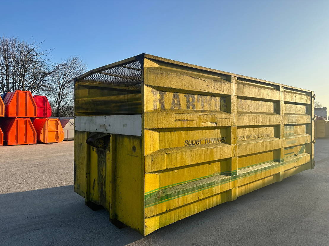 LEEUBUUR Haksel container 39m3 2 stuks op voorraad - Мультиліфт-контейнер: фото 2 LEEUBUUR Haksel container 39m3 2 stuks op voorraad - Мультиліфт-контейнер: фото 2