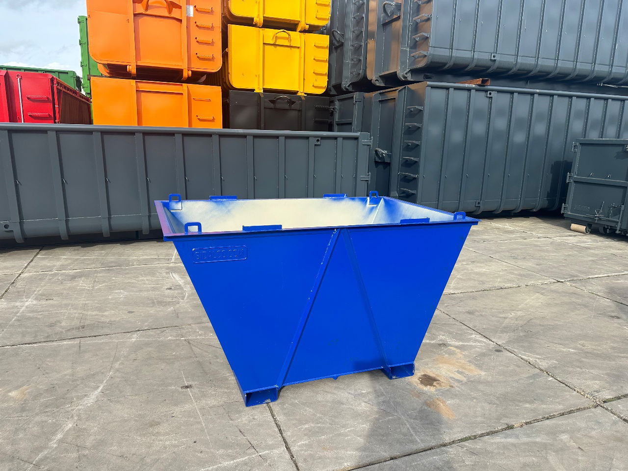 Sidalco 2 m3 sorteer bakjes - Знімний бункер-накопичувач: фото 1 Sidalco 2 m3 sorteer bakjes - Знімний бункер-накопичувач: фото 1