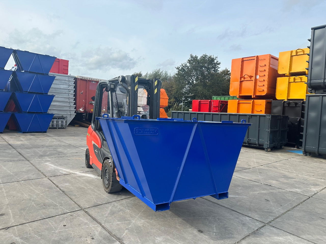Sidalco 2 m3 sorteer bakjes - Знімний бункер-накопичувач: фото 2 Sidalco 2 m3 sorteer bakjes - Знімний бункер-накопичувач: фото 2